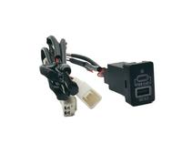 Enchufe módulo USB AUX Conector USB Consola Compatible Con Toyota Para Camry Para Prius 2007-2014 Coche Dual QC3.0 Tipo C PD Para Adaptador Corriente Enchufe Cargador
