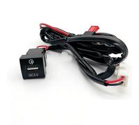 Enchufe módulo USB AUX Consola Central Con Puerto USB Compatible Con Toyota Para Prado Para Corolla Coche Rápido Cargador QC3.0 Enchufe Accesorio Adaptador Teléfono Celular