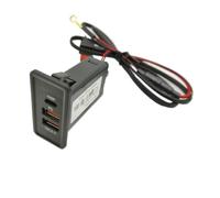 Enchufe módulo USB AUX Enchufe Auxiliar USB Compatible Con VW Para Golf Para Passat 12V 24V Coche Señal Dual QC3.0 Ype C PD Cargador Adaptador Rápido