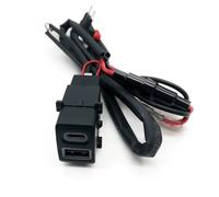 Enchufe módulo USB AUX Toma USB Auxiliar Compatible Con Subaru Para Forester 2019-2024 Coche QC3.0 Para Tipo C PD Para Interfaz Enchufe Cargador