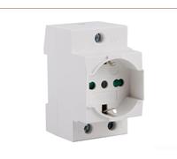 Enchufe montado en riel DIN con contacto protector integrado para una fuente de alimentación consistente y garantía de seguridad (IT)