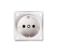 Enchufe móvil IP44 SCHUKO blanco nieve 941852502 Berker Integro
