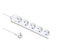 Enchufe múltiple con 5 enchufes, cable de 3 m, 3 x 1,5 mm, cobre, 350