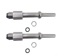 Enchufe neumático de aleación para martillo de aire para quitar pernos y tuercas difíciles con hebilla de conexión segura y vibración que ayuda a la unidad cuadrada estándar de 125 mm, tamaño de 2