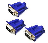 Enchufe para Chupete VGA, Fantasma sin Cabeza, emulador de Pantalla (se Ajusta a Headless-1920 x 1080 @ 60 Hz), Paquete de 3