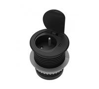 Enchufe para muebles Ø6 cm en encimera con OR-GM-9040/B