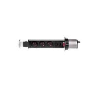 Enchufe para muebles fi6cm, 3x250V AC extensible de OR-AE-1349