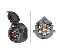 Enchufe Pernos 7-polig 1724 N-Typ HELLA para Aebi Auwärter DAF Ford