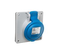Enchufe pizarra blanca 16A 3P 230V azul IP44 TEMPRA P17 555184