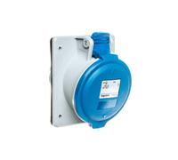 Enchufe pizarra blanca 32A 3P 230V azul IP44 TEMPRA P17 555284