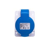 Enchufe pizarra blanca 3P 16A 230V azul IP44 PKY16F423 Mureva