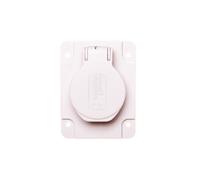 Enchufe PK, gris, 2p+PE, 10/16A, 250V Mureva PKN61G