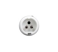 Enchufe portátil 16A 2P 42V blanco IP44 TWIST 082-12v