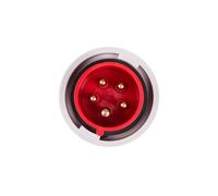 Enchufe Portátil 16A 5P 400V Rojo IP67 TIBURÓN 0152-6