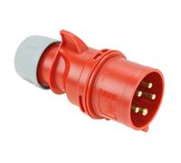 Enchufe Portátil 32A 5P 400V Rojo IP44 TIBURÓN 025-6