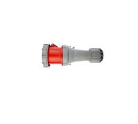 Enchufe portátil 63A 5P 400V rojo IP67 POWER TWIST 235-6