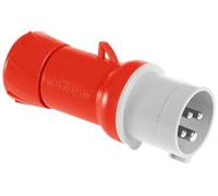 Enchufe Portátil Industrial, Recto, 32A Mureva PKE32M434