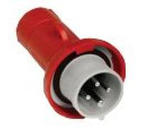 Enchufe Portátil Industrial, Recto, 32A Mureva PKE32M734