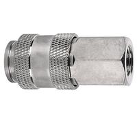 Enchufe rápido universal rosca hembra 1/2" | Acoplador Hembra universal con rosca hembra BSP 1/2" para instalaciones neumáticas