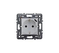 Enchufe Schuko 2P+T+USB TIPO C 1,5A Legrand 741334 serie Valena Next color aluminio
