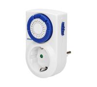 ORNO PRE-427 Mini Temporizador Enchufe Schuko (Tipo F) 3500W