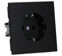 Enchufe SCHUKO® LS, color negro mate (referencia: JUNG LS1520SWM)