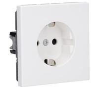 Enchufe SCHUKO® protección LS, color blanco alpino (referencia: JUNG LS1520KIWW)