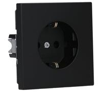Enchufe SCHUKO® protección LS, color negro mate (referencia: JUNG LS1520KISWM)