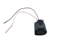 enchufe sensor coche Compatible Con A4 A6 A8 Q5 Q7 1J0 973 702 1J0973702 Conector Cable Eléctrico Sensor Temperatura Aire Arnés Cableado Pigtail