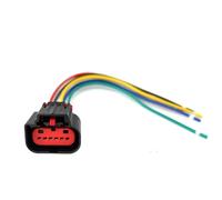 enchufe sensor coche Compatible con C&itroen para Jumper III 2006-2025 Conector del sensor del medidor de flujo de aire másico Arnés de cableado 1376235
