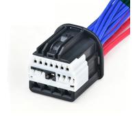enchufe sensor coche Compatible Con Ford Para Focus 17P 34P Conectores Automotrices Arnés De Cables 6098-6595 6098-6597 6098-6596