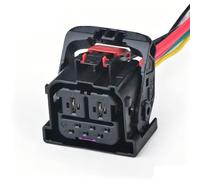 enchufe sensor coche Compatible Con Jaguar 8P Arnés De Cables Del Controlador Electrónico Auto Connectors 1928406325 1928406324(Black Female)