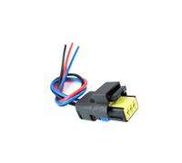 enchufe sensor coche Compatible con Logan I 2006-2011 arnés del conector del sensor de alta presión del riel de combustible 8200584034