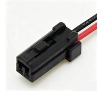 enchufe sensor coche Compatible Con Mazda 2P 174056-2 174057-2 Conector Coche Cable Cableado De Altavoz Tweeter Para Automóvil