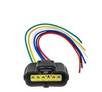 enchufe sensor coche Compatible Con Mercury Para COUGAR 1U2Z14S411AA YC2F-12B579-BA XF2F-12B579-AA 1P1556 6P MAF Arnés Conector Sensor De Flujo Aire Masivo