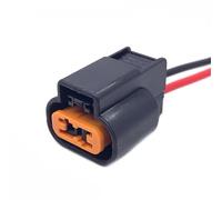 enchufe sensor coche Compatible con Mitsubishi 2P Sensor de luz antiniebla conector de cable eléctrico arnés de cables PB621-02020 PB625-02027(Female)