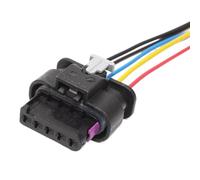 enchufe sensor coche Compatible Con Seat Para Alhambra Para Leon 2006-2016 4F0973705 5P Sensor Flujo De Aire Masivo Conector MAF Pigtail