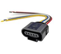 enchufe sensor coche Compatible Con SKODA Para OCTAVIA 2004-2013 1J0973705 8K0973705 5P MAF Conector Sensor De Flujo Aire Masivo