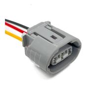 enchufe sensor coche Compatible con Toyota 3P conector eléctrico del regulador de reparación del alternador enchufe del arnés de cables 6189-0443 90980-11349