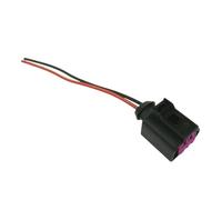 Enchufe Sensor Coche Compatible con VW para J&ETTA para Golf 1J0973772 Cableado del alternador de 2 Pines con Conector Flexible