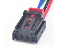 enchufe sensor coche Compatible Con VW Para Sagitar Para Magotan Para Golf 4P Conectores Automáticos Arnés De Cables 3AA972714 7N0972704(Black Female)