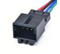 enchufe sensor coche Compatible Con VW Para Sagitar Para Magotan Para Golf 4P Conectores Automáticos Arnés De Cables 3AA972714 7N0972704(Black Male)