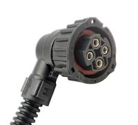 enchufe sensor coche Conector de arnés de cables para automóvil redondo impermeable de 4 pines 1-967325-1