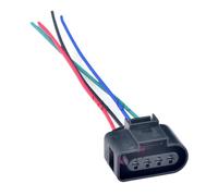 enchufe sensor coche Conector Hembra Impermeable Para Bobina De Encendido Automotriz 4 Pines 4B0973724 4B0 973 724