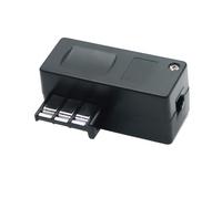 Enchufe telefónico a RJ11 - Adaptador telefónico Gigogne con Conector RJ11 - Apto para Francia - Enchufe T Negro