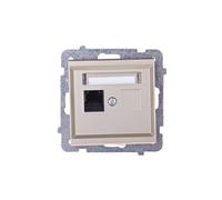 Enchufe único para ordenador RJ45 cat.5e SONATA GPK-1R/K/m/39