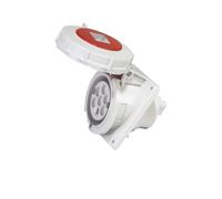 Enchufe y enchufe de aviación industrial trifásico 16A32A 7 núcleos, 400V, impermeable a prueba polvo, interfaz máquina aceite siete orificios(7P32AIP67 concealed GP2317)