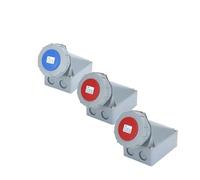Enchufe y toma industrial IP67 de 63 A y 125 A, conector eléctrico 3P/4P/5P, toma de pared de 220 V y 380 V, macho y hembra.(Mounted,63A-4P)