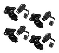Enchufes de Remolque & Zócalo de Remolque 3 Pines,4 Piezas Enchufe y Zócalo Remolque,Enchufe Eléctrico del Tractor Hembra Macho,12V Impermeable Conector,Adaptador Enchufe Remolque para Camión Caravana