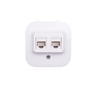 Enchufes dobles para ordenador FORIX RJ45 LCS RJ 782428